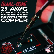 Cableworks Gator Cases 50ft TRS 1/4" Male to Male Balanced Patch Cable