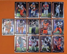 2025 Topps Chrome Denver Broncos Complete Base Team Set 13 Card Lot 2025 Topps Chrome Denver Broncos Complete Base Team Set 13 Card Lot