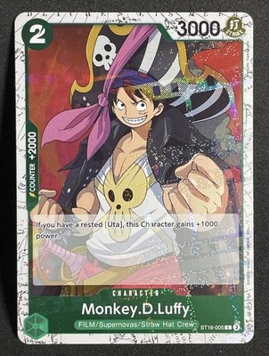 Monkey.D.Luffy Pirate Foil Premium Booster The Best Vol. 2 ST16-005