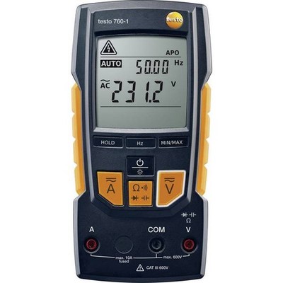 testo 0590 7601 760-1 Portable Digital Multimeter CAT III 600V, CAT IV 300V