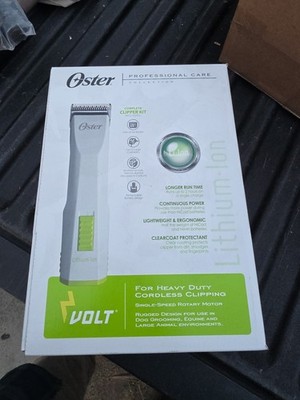 Volt Cordless Clipper Powered by Lithium-Ion Battery Technology