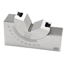STEINLE 6511 Winkelprisma 102 x 30 x 49 mm 0-60° Einstellbare Winkellehre Fräsen