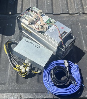 Bitmain Antminer S9 13.5TH Bitcoin Miner Bitmain PSU 120v BTC BCH SHA-256