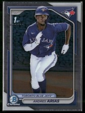 2024 Bowman Chrome #BCP-236 Andres Arias Prospects