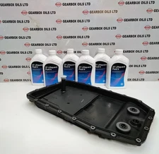 ZF 6HP26 6HP28 AUTOMATIC GEARBOX SUMP PAN FILTER LIFEGUARD 6  6L OIL SERVICE KIT