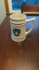 Vintage Milwaukee Brewers Mug Stein