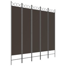 6-Panel Room Divider Fabric Privacy Screen Paravent Multi Colours/Sizes vidaXL