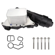 Engine Oil Cooler Filter Housing For 14-20 BMW i8 X1 X2 Mini Cooper 11428585235