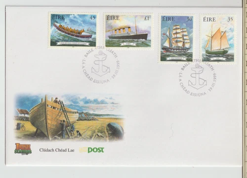 Ireland 1999 Maritime Heritage incTitanic FDC .. envelope closed