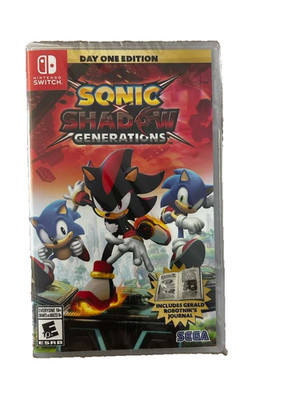 New Nintendo Switch Sonic Shadow Generations Day One Edition SEGA