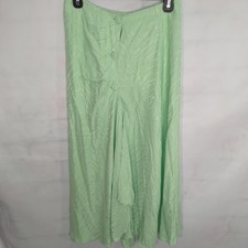 Ted Baker LULWRTH Button Front Skirt with Split Size 4 NWT