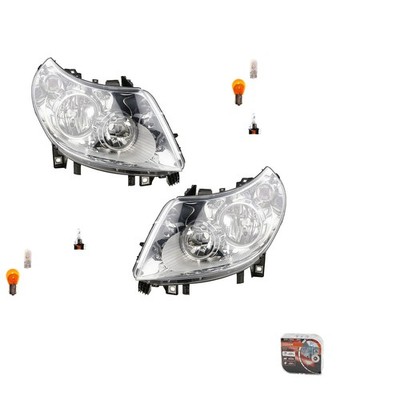 Scheinwerfer Satz + Osram Night Breaker Laser passend für Citroen Jumper III L R
