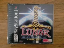 Lunar Silver Star Story Complete (Sony PlayStation 1 PS1, 1999) 3 Disc