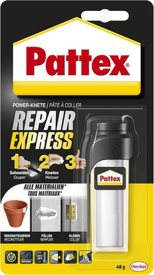 Pattex Powerknete Repair Express, Klebeknete Zum Kleben & Reparieren, Epoxidharz