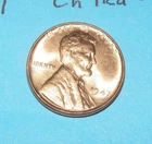 1947      LINCOLN WHEAT CENT   CHOICE BRILLIANT RED UNCIRCULATED  #2