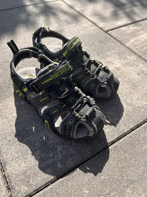 Fast Neue Sketchers Sandale Größe 30 Junge 2fach Klettverschluss
