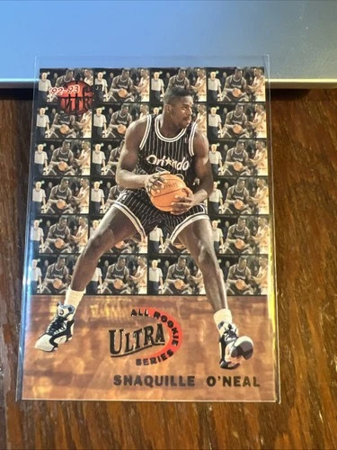 Shaquille O'Neal 1992-93 Fleer Ultra All Rookie Team RC #7 Orlando Magic HOF