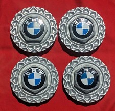 X4 Original Metal Bmw E30 14 Bbs Basketweave Style 5 Center Cap 325i 325is 318i