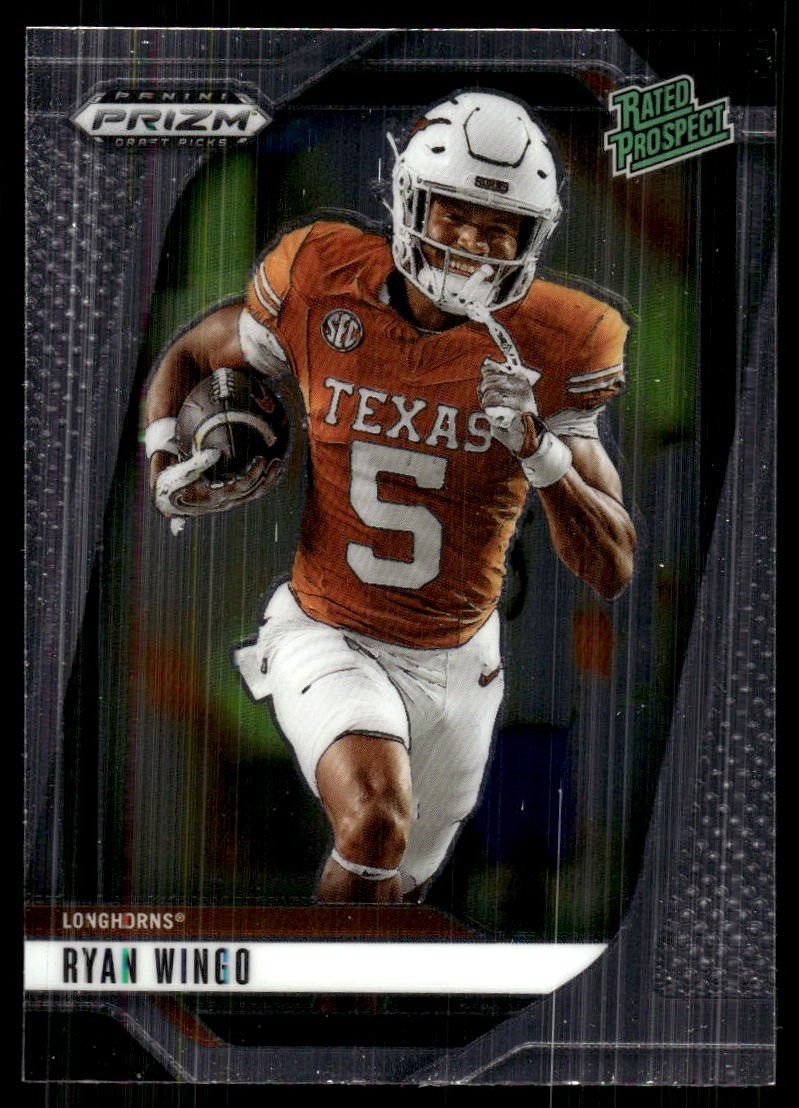 Ryan Wingo 2025 Panini Prizm Draft Picks #1 Longhorns FREE SHIPPING StackedPacks