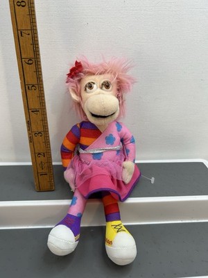 Zingzillas Affe Stofftier 8 Zoll Plüsch Mädchen Kleid BBC 200 Cbeebies kostenloser Versand