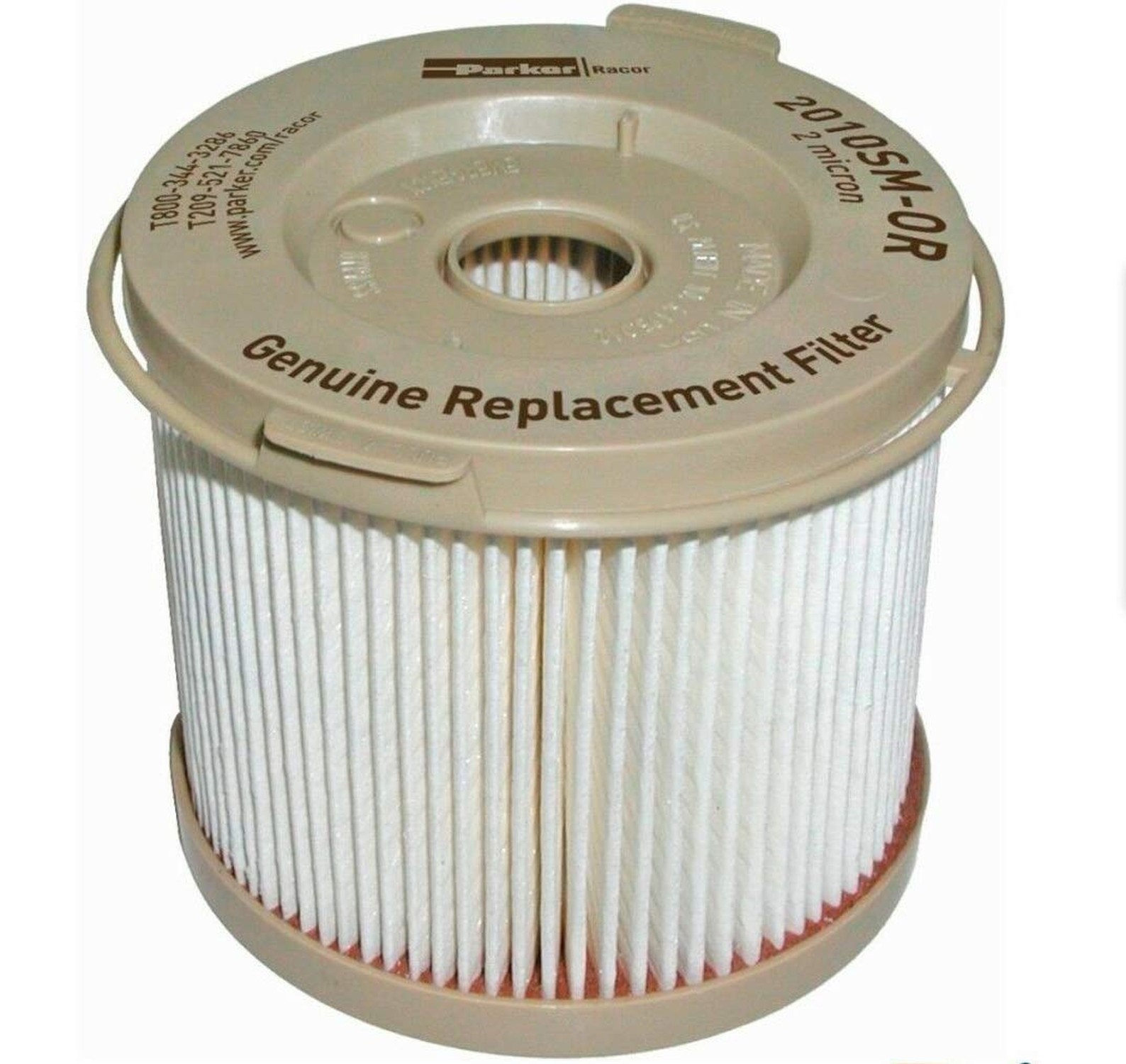 2010SM-OR Racor Fuel Filter Element, 02 Microns (Pack of 4) Pack of 4