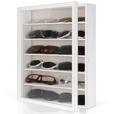 Sunglasses Organizer Storage Wall Mounted: 13 x 15.6 inches Eyewear Display C...