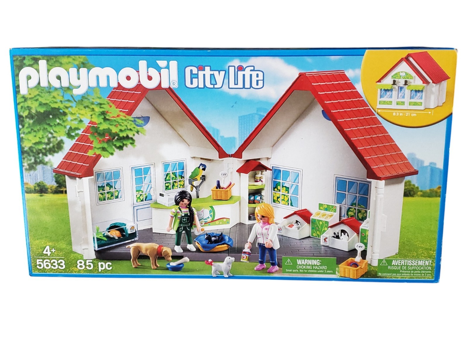 Playmobil 5633 City Life jeu de rôle vétérinaire et animaux