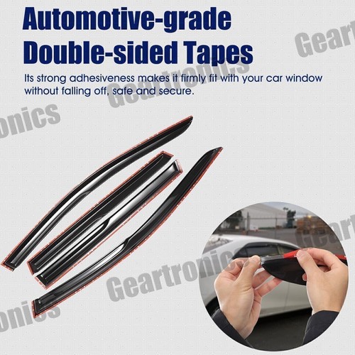 For 2017-2022 Honda CR-V CRV JDM Mugen Window Visor Vent Rain Guard Deflector US - Picture 9 of 14