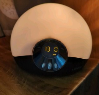 Lumie Bodyclock Go 75 Sunrise Alarm Clock with Dimmable Lamp