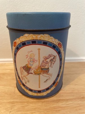 1986 Willitts tin vintage carousel horse tin