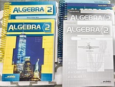 Abeka Algebra 2 Spiral Textbook Teachers Edit...
