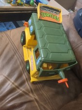 Vintage 1989 Party Wagon Van Vehicle TMNT Teenage Mutant Ninja Turtles Playmates