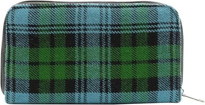 Briomhar Women's Wool Tartan Wallet, Campbell Ancient Tartan, Scotland,  NWT