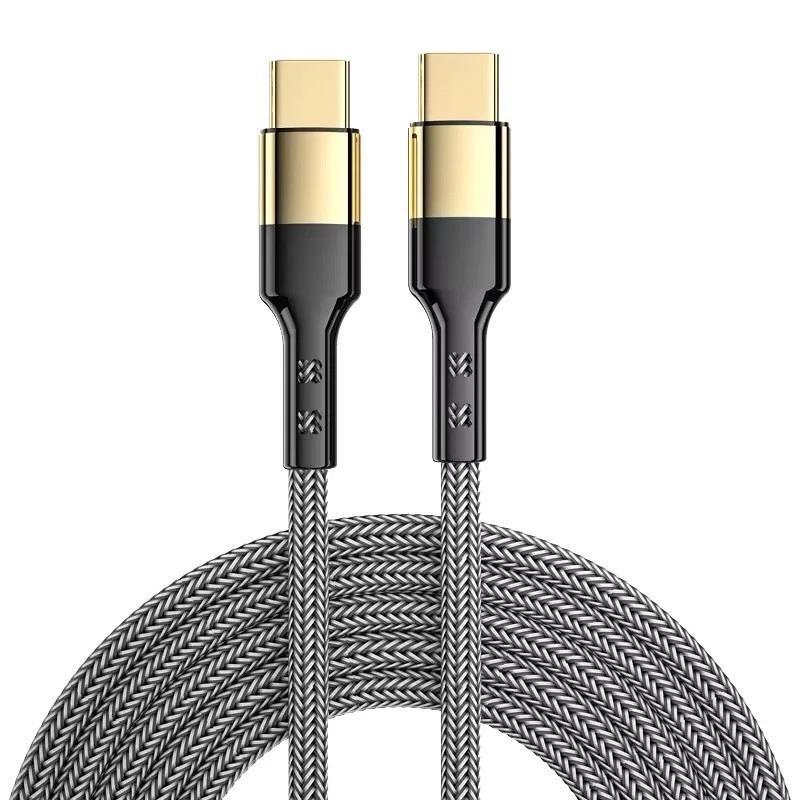 60W USB-C to USB-C Fast Charger Cable 6ft Type-C PD Charging Data Sync Cord - Image 2 of 3