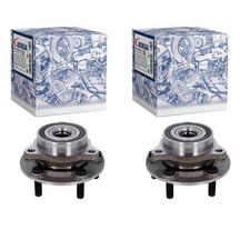 2X ACKOJA RADLAGER SATZ VORNE BEIDSEITIG passend für HYUNDAI KONA