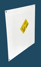 nVent HOFFMAN A12P12 12x12 Enclosure Panel Mild Steel White Powder Coat