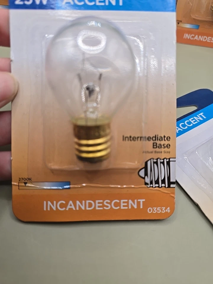 (6) Акцентная лампа Westinghouse 25 Вт S11 E17 Inter. Основание 120 В F1 - Изображение 2 из 4