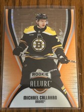 Micheal Callahan  2025-26 Allure Rookie  Hockey Orange Slice
