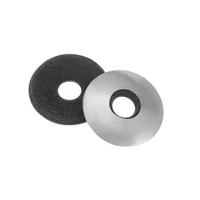 30Pcs 1/4"IDx3/4"OD EPDM Bonded Sealing Neoprene Rubber Washers Silver