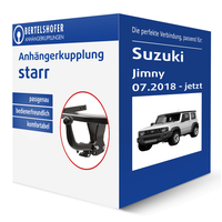 Auto Hak AnhäNgerkupplung Starr für Suzuki Jimny II Typ A6G AHK