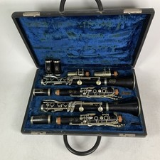 1956 Vintage Set Of 2 Selmer Q Series Depose Centered Tone Clarinets With Case