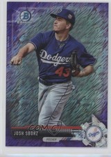 2017 Bowman Chrome Prospects Purple Shimmer Refractor Josh Sborz #BCP196 4fb