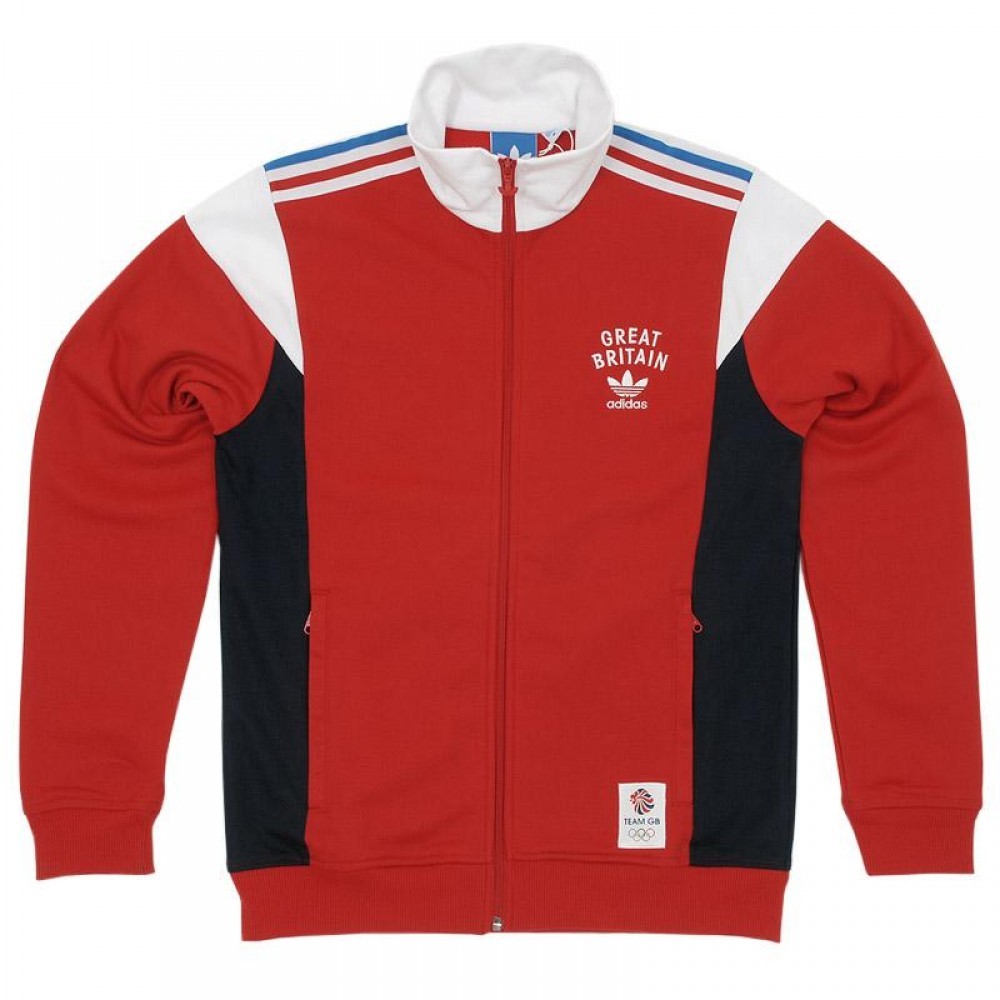 adidas great britain track top