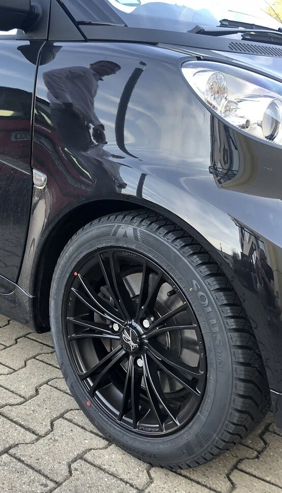 smart 451 MSW X2 by OZ schwarz Ganzjahresreifen Allwetter Vredestein fortwo - Bild 3 von 4