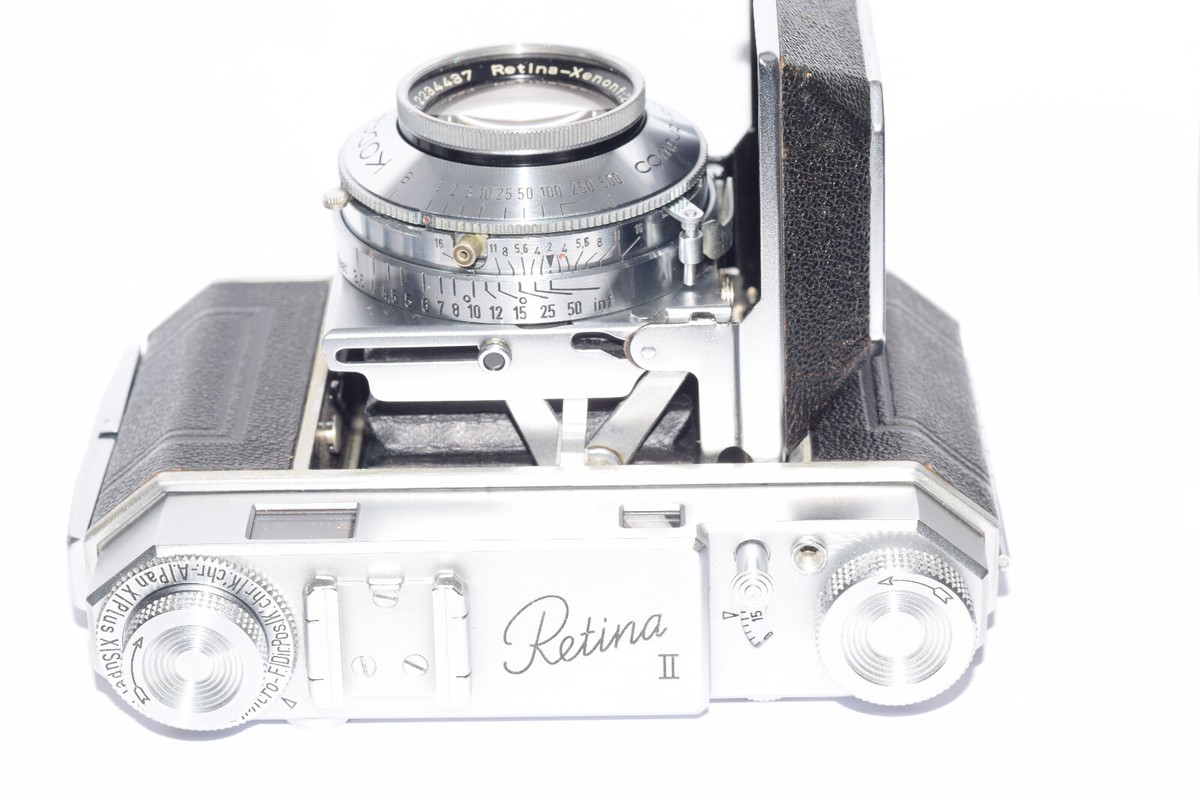 Kodak Retina II w/ Retina-Xenon 50mm f/2 Lens Serviced Mint- | eBay