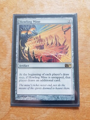 1x MTG Magic The Gathering TCG Howling Mine Rare - M10