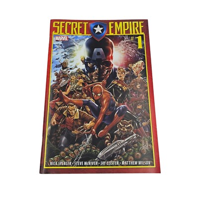 Marvel Secret Empire #1 Comic Book First Print Nick Spencer Steve McNiven
