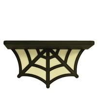 Spider Web Floating Shelf | Spooky Halloween Decor Shelf | 9" Wide x 5" Deep 