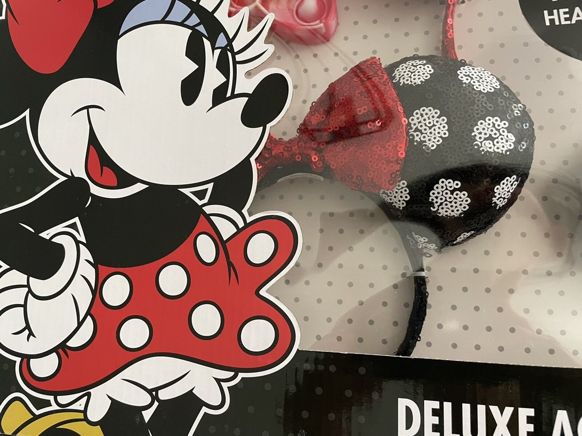 New Exclusive Collection Disney Minnie Mouse Deluxe Travel Accessory Set Disney Minnie Mouse Exclusive Collection Deluxe Travel  main image 4