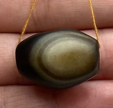 Lovely unique ancient Bactrain Roman agate sulaimani rare banded bead